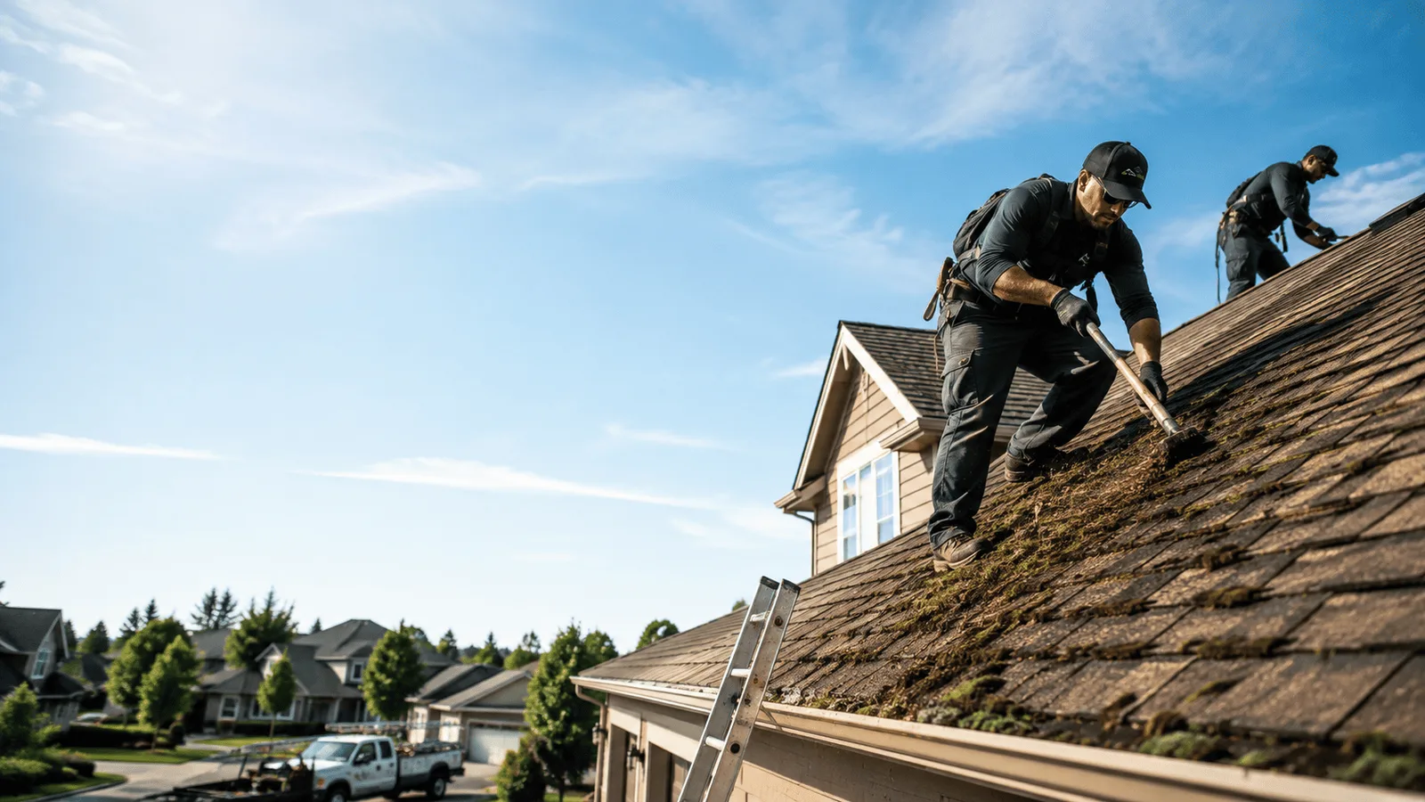 Roof Moss Removal in Diamond Bar, CA near me